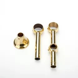 Okucia meblowe z mosiądzu do zasłon